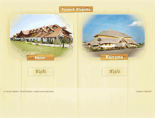 Tablet Screenshot of folwarkklepisko.pl